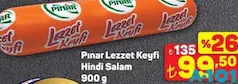 PINAR LEZZET KEYFİ HİNDİ SALAM 500 G